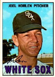1967 Topps Baseball Cards      107     Joel Horlen